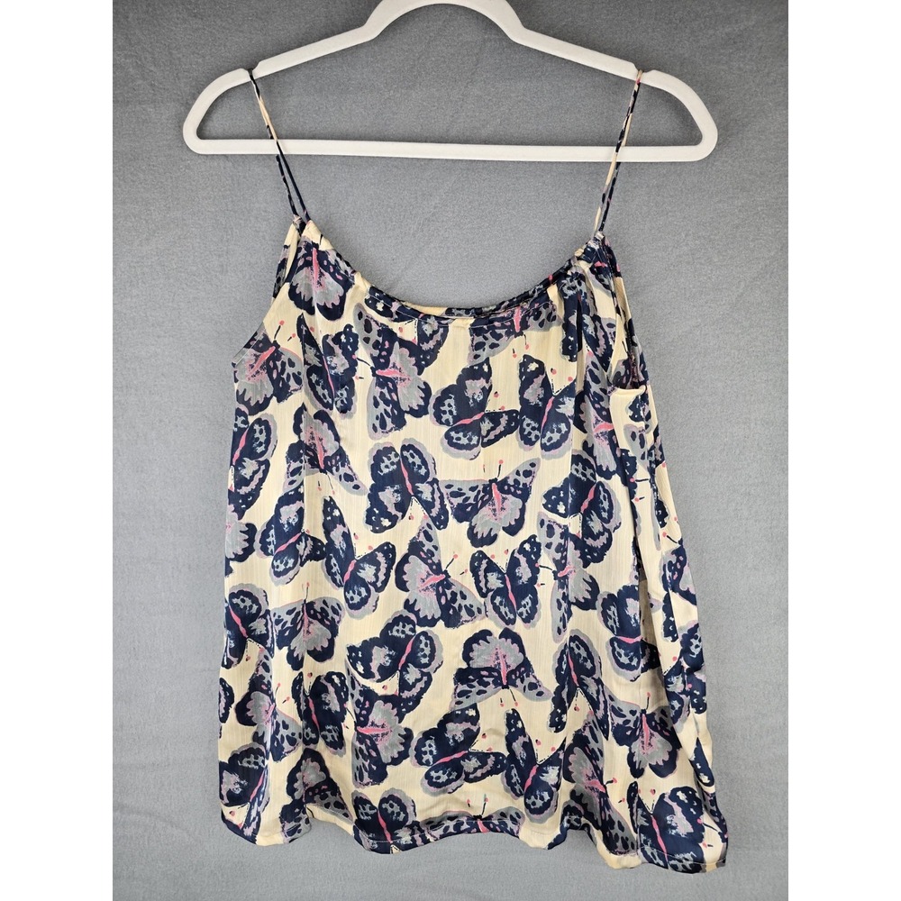 Tucker for Target Butterfly Print Camisole Top Size L Chiffon Fairy Grunge Y2K